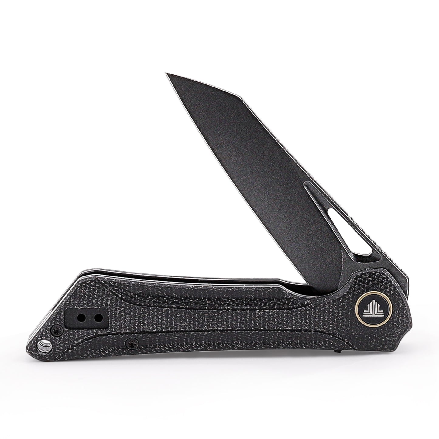 Monoceros-04B Liner Lock Pocket Folding Knfe,3.38" 14C28N Steel Blade,Micarta Handle