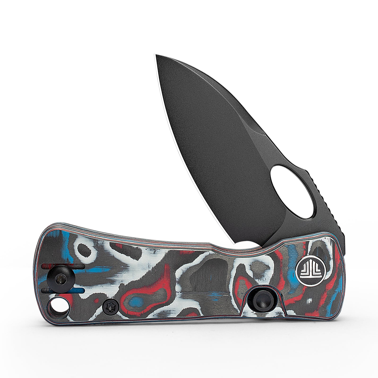 Andromeda-04B Liner Lock EDC Faca dobrável, lâmina de aço 2,04" 14C28N, cabo Micarta