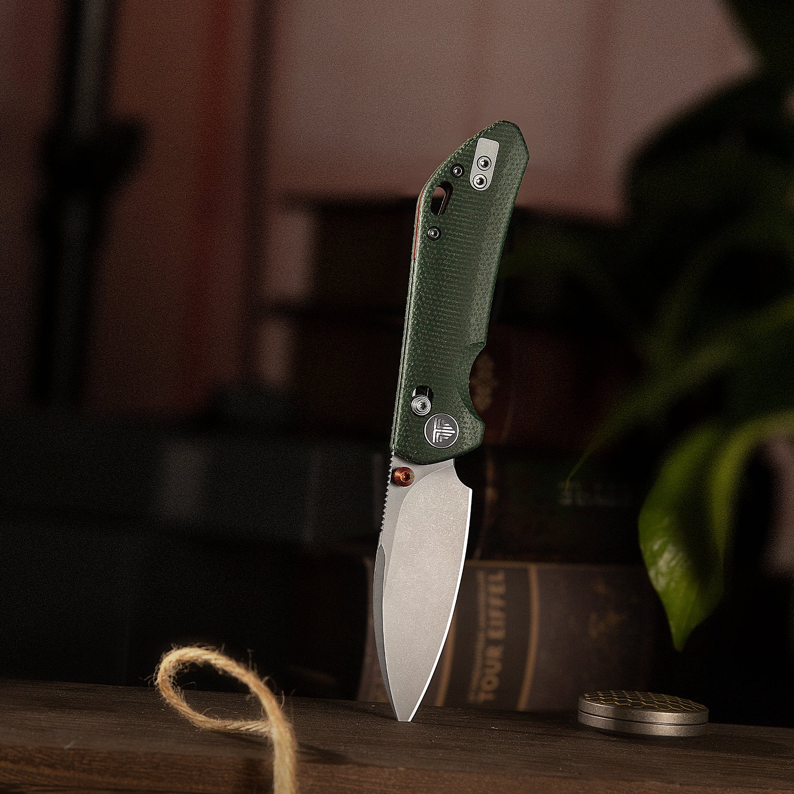 Складаний кишеньковий ніж Hornet-04G Axis Lock EDC, лезо 3,34 дюйма зі сталі 14C28N, ручка з мікарти