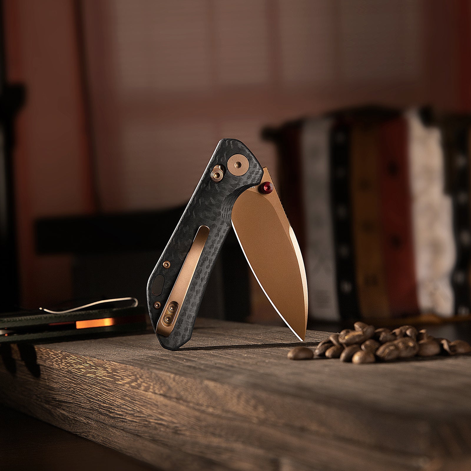 Складаний кишеньковий ніж Hornet-04G Axis Lock EDC, лезо 3,34 дюйма зі сталі 14C28N, ручка з мікарти