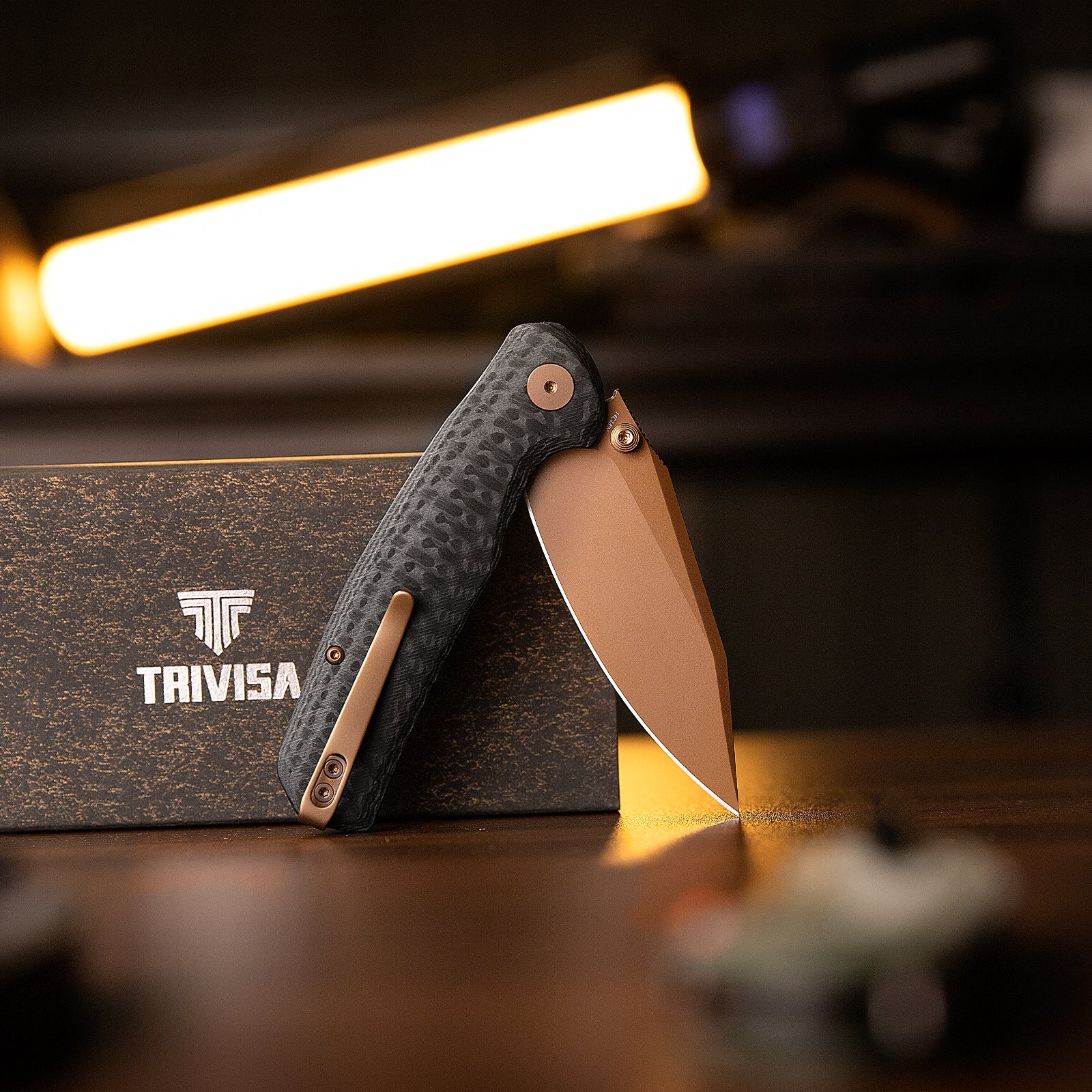 Hornet Pro-CG Button Line Lock EDC Folding Pocket Knife,3.34" 14C28N Steel Blade,Carbon Fiber G10 Handle