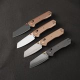 Складаний кишеньковий ніж Hornet-04G Axis Lock EDC, лезо 3,34 дюйма зі сталі 14C28N, ручка з мікарти