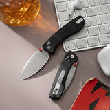 Складаний кишеньковий ніж Koala-B Crossbar Lock EDC, 2,56-дюймове лезо зі сталі N690, ручка з мікарти
