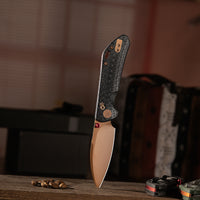 Складаний кишеньковий ніж Hornet-04G Axis Lock EDC, лезо 3,34 дюйма зі сталі 14C28N, ручка з мікарти