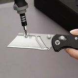 Puppy BM Crossbar Lock EDC Folding Pocket Knife,2.62'' SK5 Blade,Micarta Handle