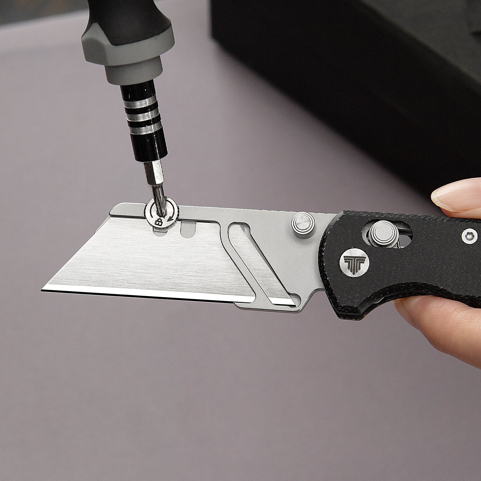 Puppy BM Crossbar Lock EDC Folding Pocket Knife,2.62'' SK5 Blade,Micarta Handle