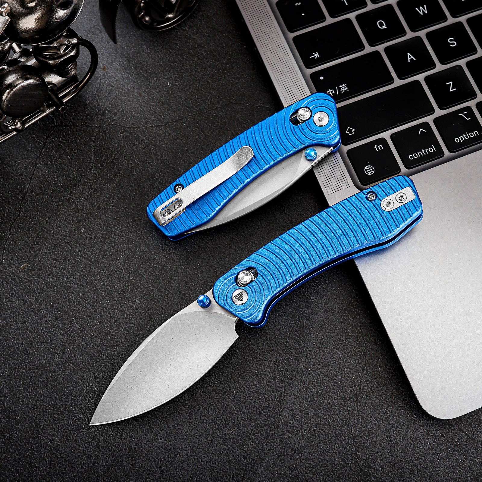 Koala-L Crossbar Lock EDC Folding Pocket Knife,2.56'' N690 Steel Blade,Aluminum Handle