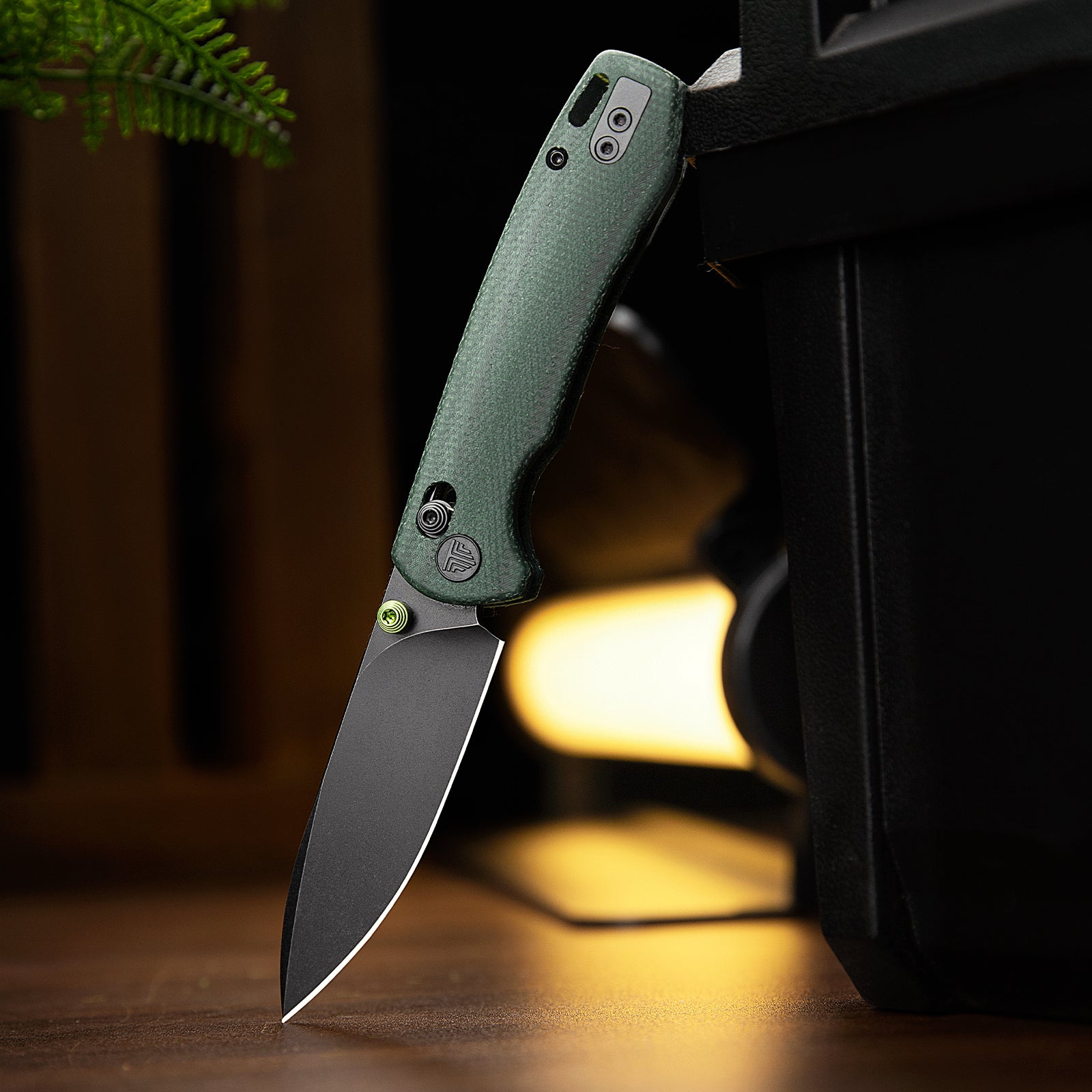 Dragonfly-GM Crossbar Lock EDC Folding Pocket Knife,2.99'' 14C28N Steel Blade,Micarta Handle