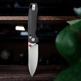 Dragonfly-B Axis Lock EDC Folding Pocket Knife,2.99'' 14C28N Steel Blade,G10 Handle