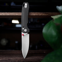 Dragonfly-B Axis Lock EDC Folding Pocket Knife,2.99'' 14C28N Steel Blade,G10 Handle