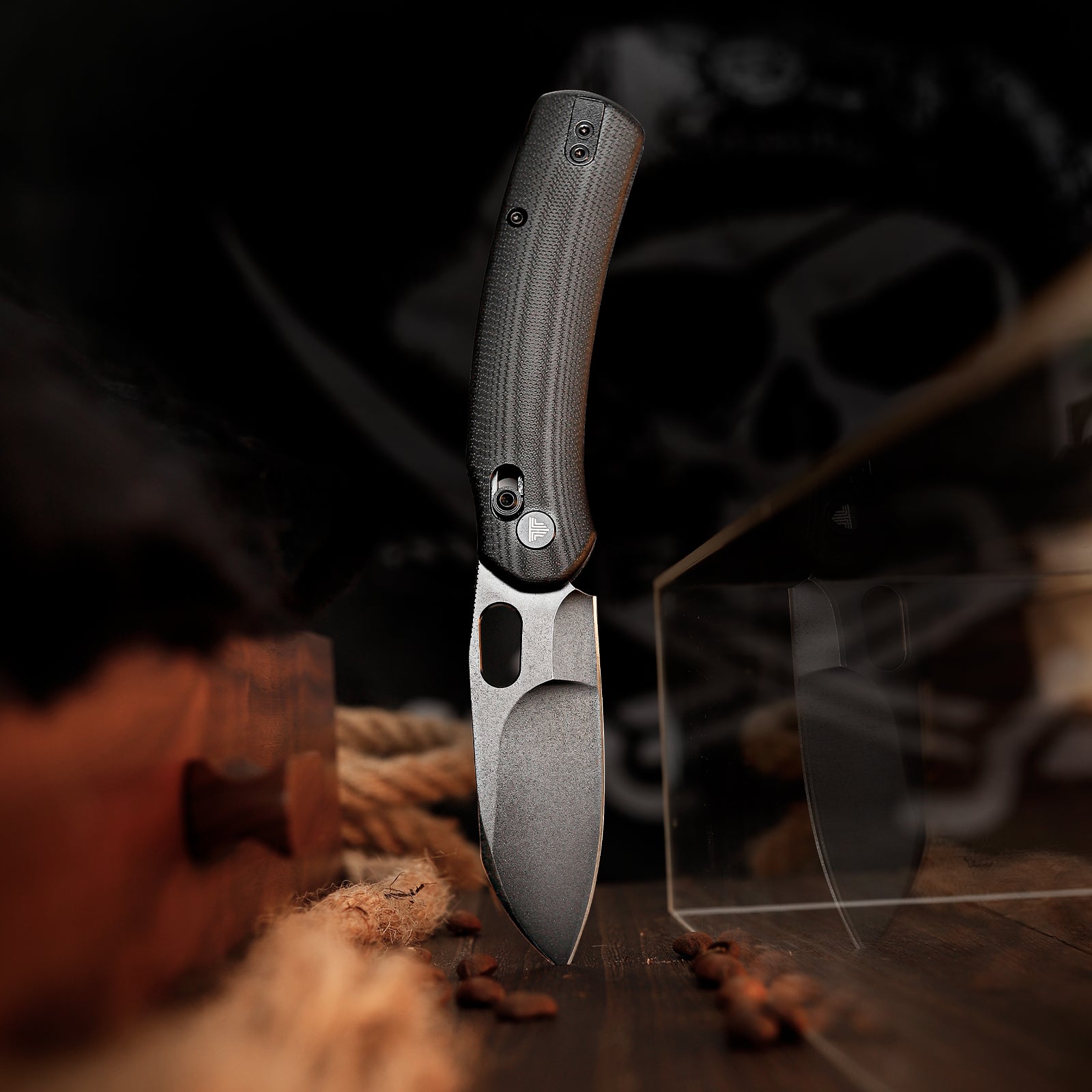 Lamb-03B Crossbar Lock EDC Folding Pocket Knife,N690 Steel Blade