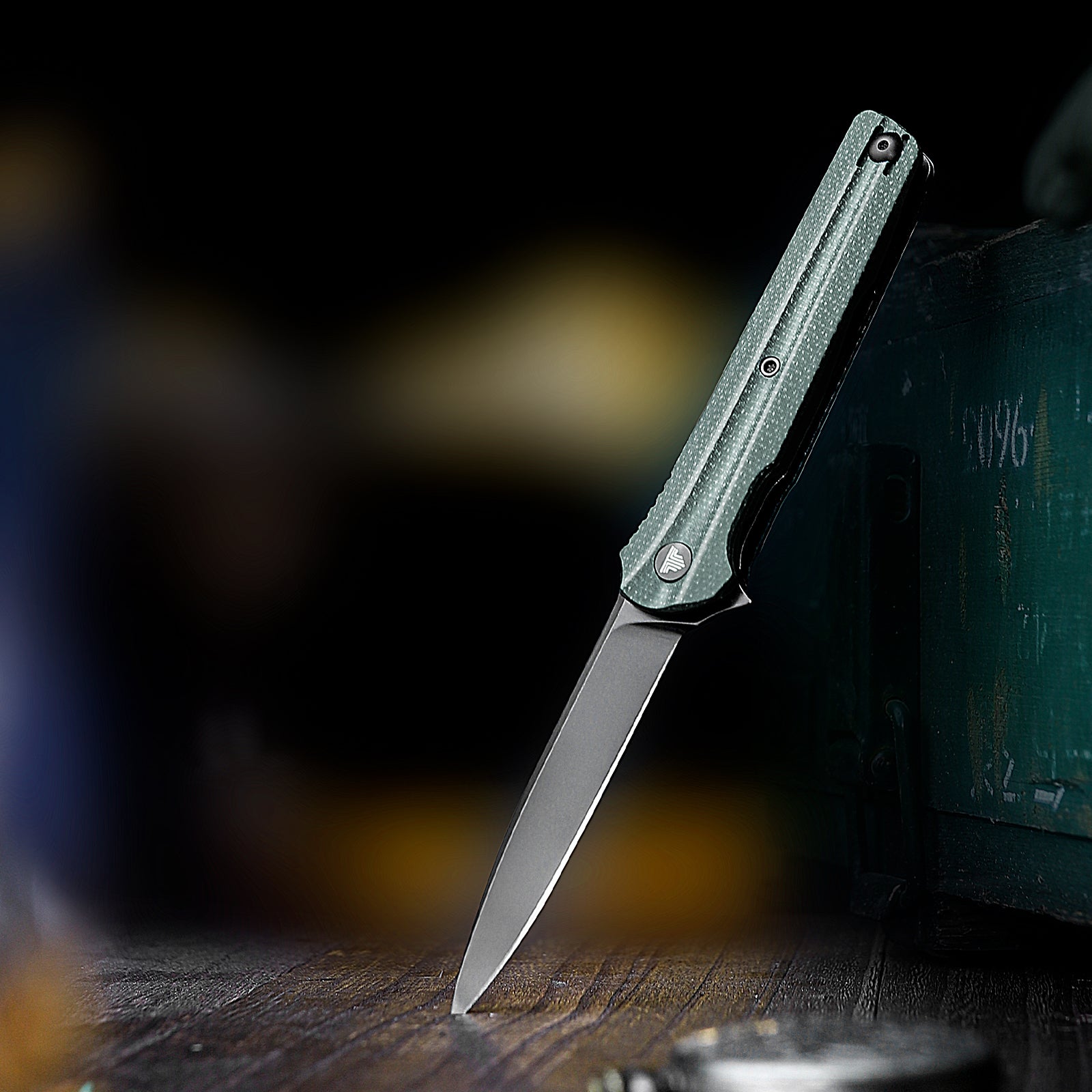 Seagu11-G Liner Lock  Folding Pocket Knife 3.4'' 14C28N Steel Blade,Micarta Handle