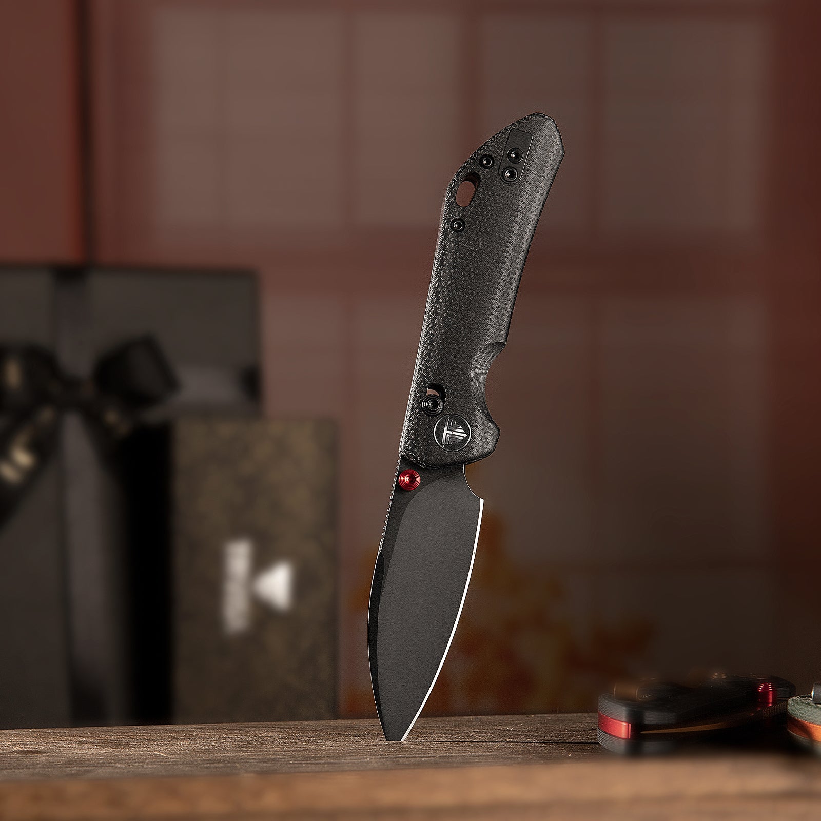 Складаний кишеньковий ніж Hornet-04G Axis Lock EDC, лезо 3,34 дюйма зі сталі 14C28N, ручка з мікарти