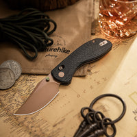 Складаний кишеньковий ніж Hornet-04G Axis Lock EDC, лезо 3,34 дюйма зі сталі 14C28N, ручка з мікарти