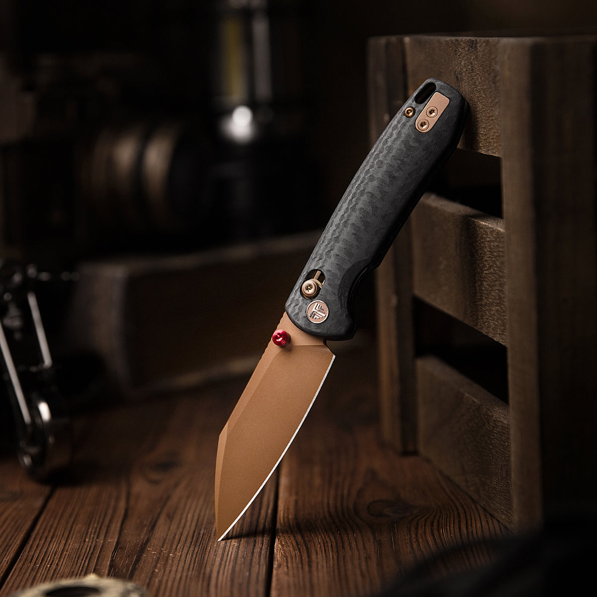 Складаний кишеньковий ніж Hornet-04G Axis Lock EDC, лезо 3,34 дюйма зі сталі 14C28N, ручка з мікарти