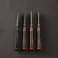 Hornet-04G Axis Lock EDC Canivete Dobrável, Lâmina de Aço 14C28N de 3,34", Cabo Micarta