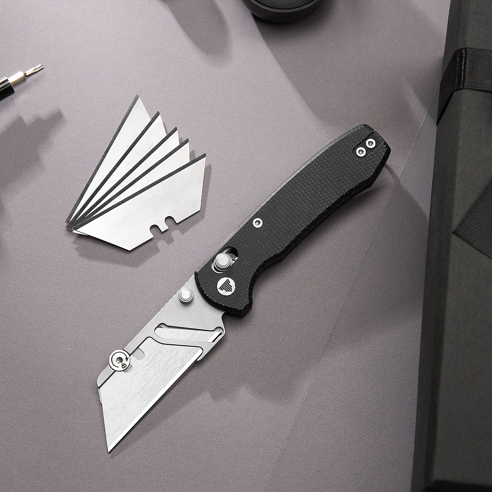 Puppy BM Crossbar Lock EDC Folding Pocket Knife,2.62'' SK5 Blade,Micarta Handle