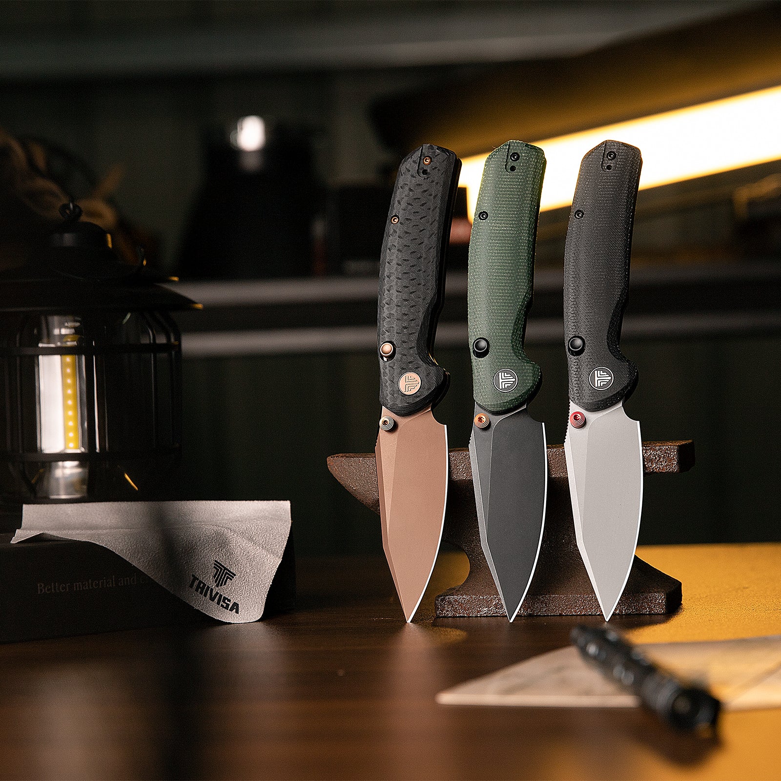 Hornet Pro-CG Button Line Lock EDC Folding Pocket Knife,3.34" 14C28N Steel Blade,Carbon Fiber G10 Handle