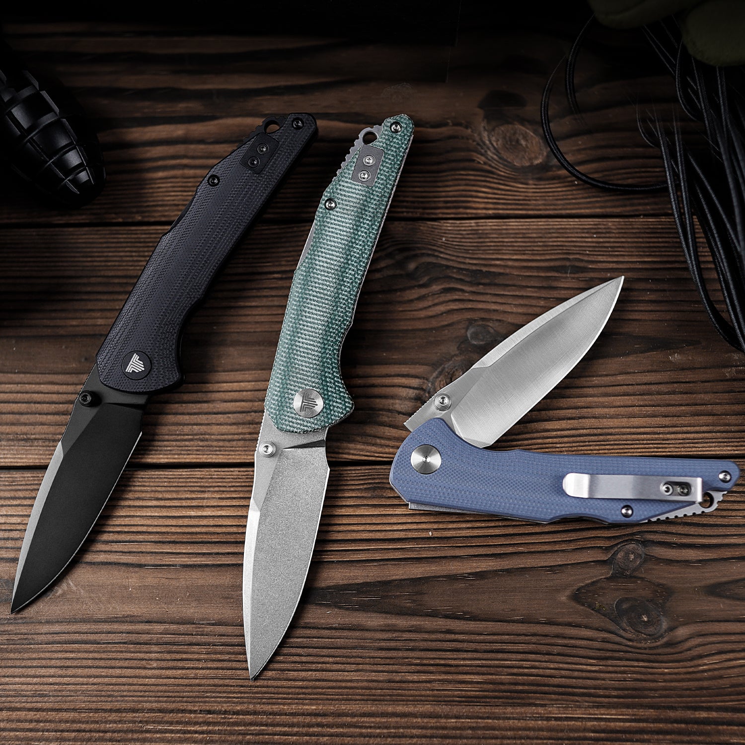 Arae-03G Back Lock EDC Folding Knfe,3.3