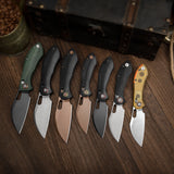 Batwing-BG Crossbar Lock Folding Pocket Knife,2.99'' 14C28N Steel Blade,G10 Handle
