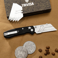 Puppy BG Crossbar Lock EDC Folding Pocket Knife,2.62'' SK5 Blade,G10 Handle