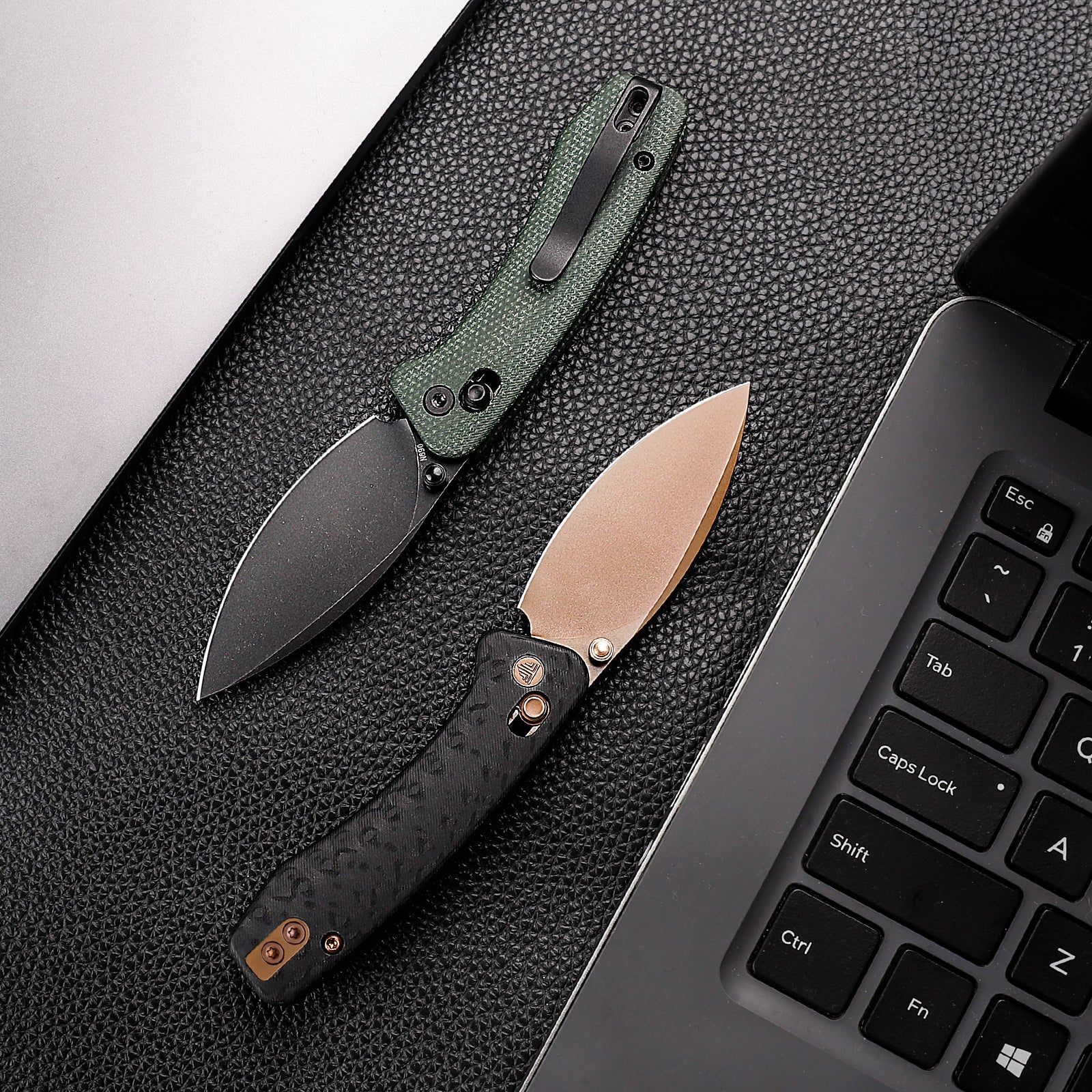 Koala-CG Crossbar Lock EDC Folding Pocket Knife,2.56'' N690 Steel Blade, Carbon Fiber G10 Handle