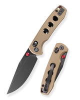 Butterfly Ultra-B Crossbar Lock EDC Folding Pocket Knife,2.99'' M390 Steel Blade,Titanium Handle