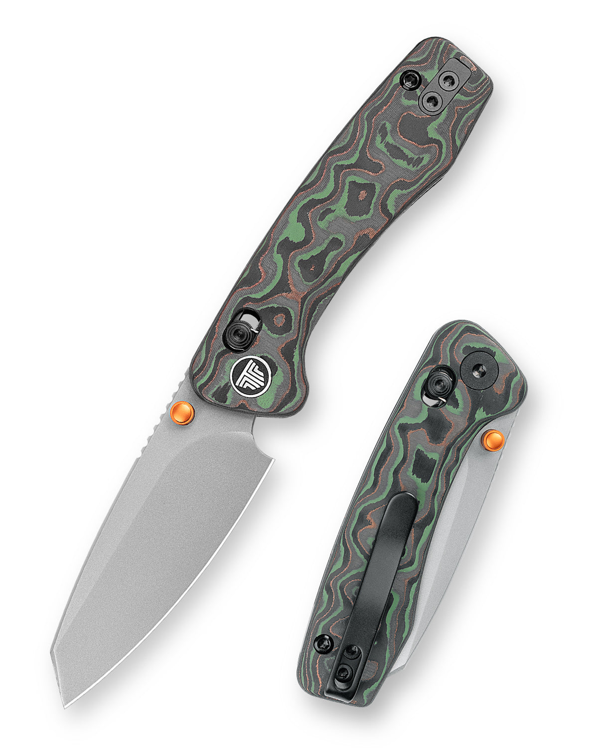 Sloth Ultra-GC Crossbar Lock EDC Folding Pocket Knfe,2.54" M390 Steel Blade, Carbon Fiber Handle