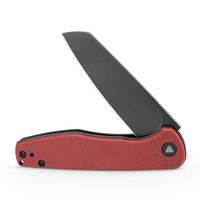 Dickybird-RG Liner Lock EDC Folding Pocket Knife 2.99'' 14C28N Steel Blade,G10 Handle