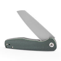 Dickybird-GM Liner Lock EDC Folding Pocket Knife 2.99'' 14C28N Steel Blade,Micarta Handle