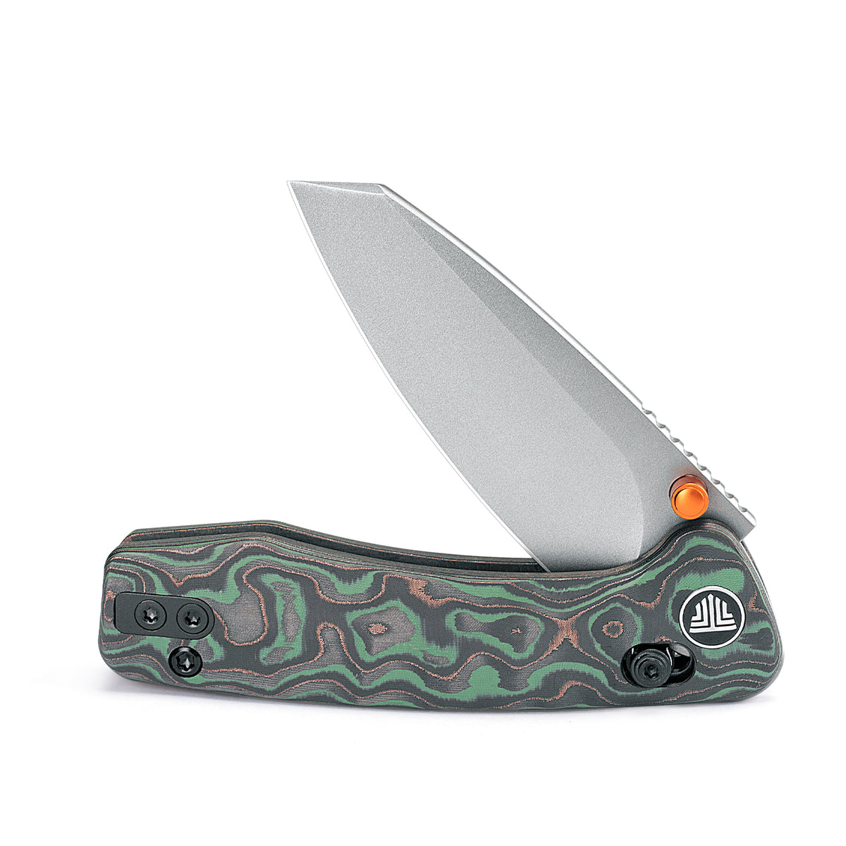 Sloth Ultra-GC Crossbar Lock EDC Folding Pocket Knfe,2.54" M390 Steel Blade, Carbon Fiber Handle