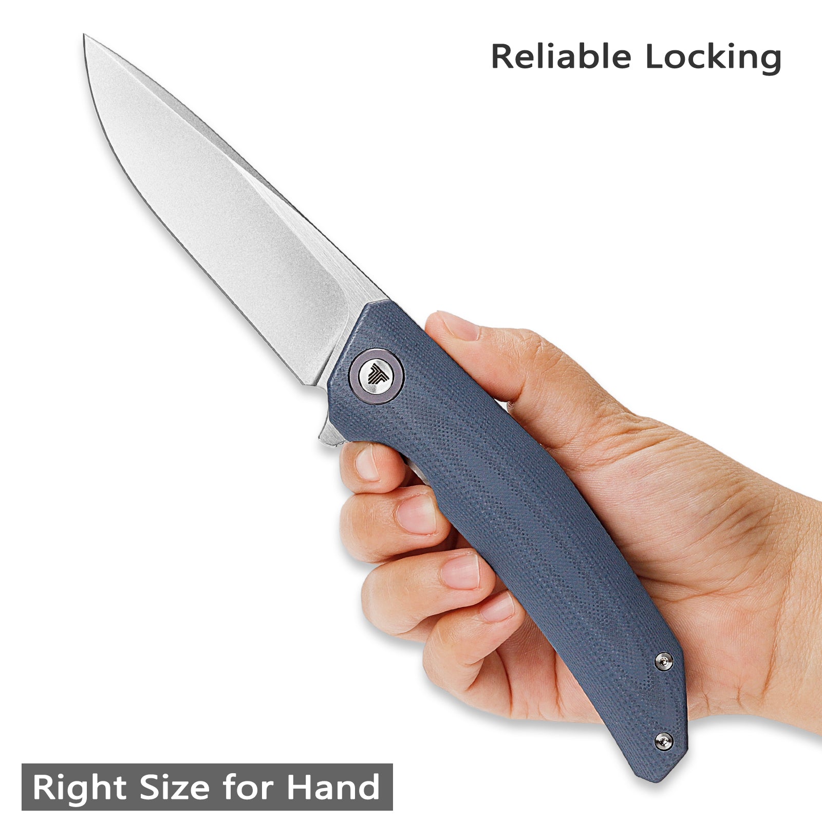 Phoenix-03G Liner Lock Pocket Folding Knfe,3.7'' S35VN Steel Blade