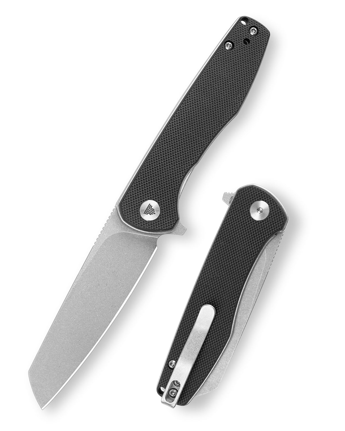 Dickybird-BG Liner Lock EDC Folding Pocket Knife 2.99'' 14C28N Steel Blade,G10 Handle