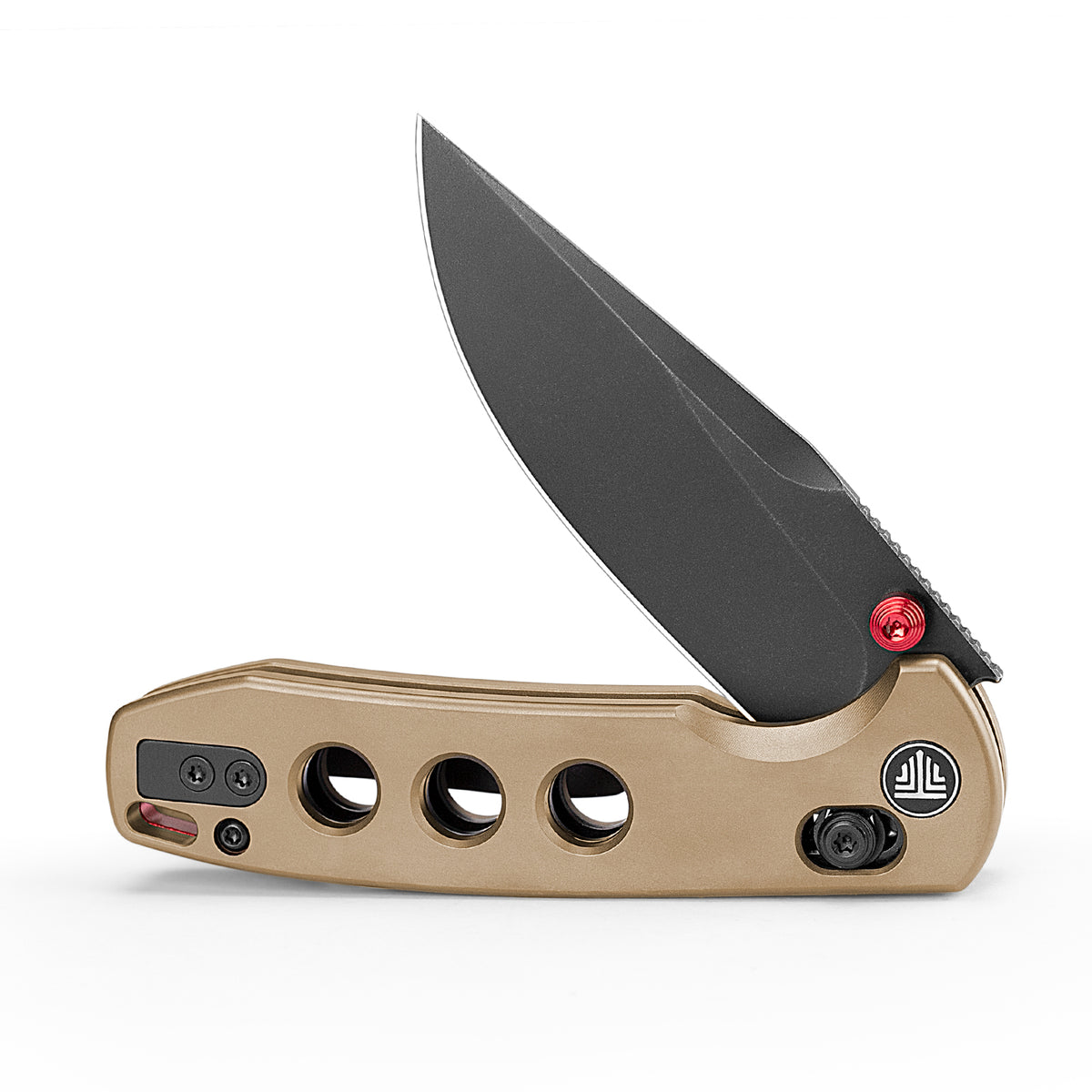 Butterfly Ultra-B Crossbar Lock EDC Folding Pocket Knife,2.99'' M390 Steel Blade,Titanium Handle