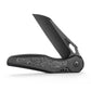 Oph-06B Black Stonewash Finished M390 Blade Titanium Handle with Carbon Fiber