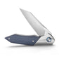 Vul-03 Liner Lock，3.5'' 10Cr Steel Blade，Steel Bolster & G10 Handle